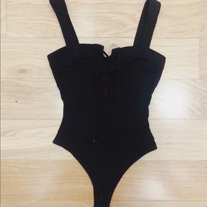 lace up bodysuit